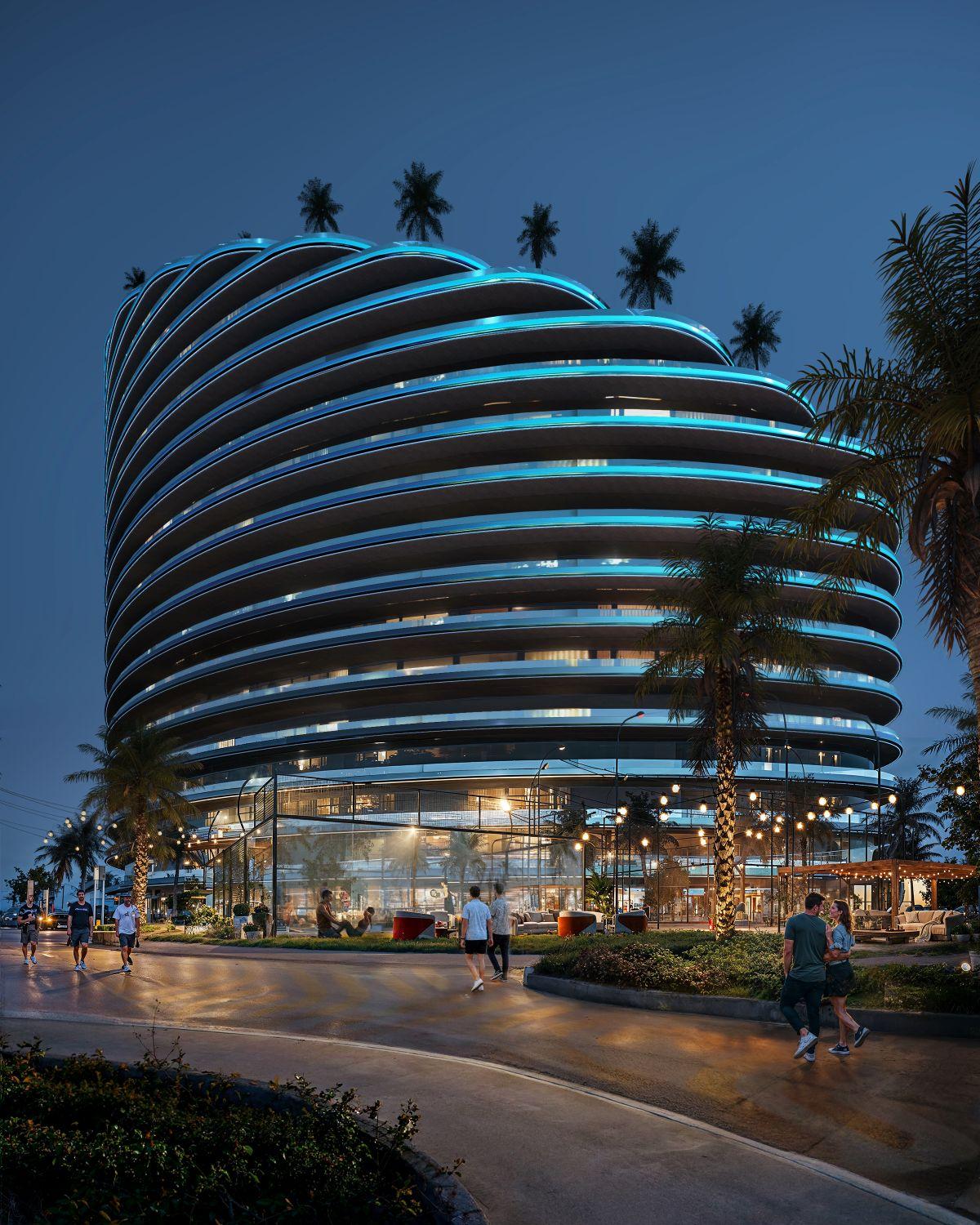 Binghatti Skyflame - Studio - Premium Smart Residences with High ROI in Majan