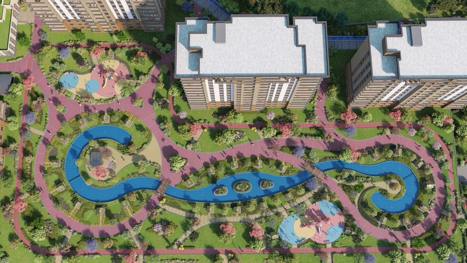 4+1 Luxury Apartment in Bizim Evler 12 Project - Avcılar / Ispartakule - Suitable for Citizenship