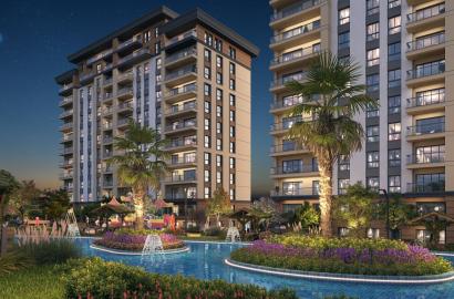 4+1 Luxury Apartment in Bizim Evler 12 Project - Avcılar / Ispartakule - Suitable for Citizenship