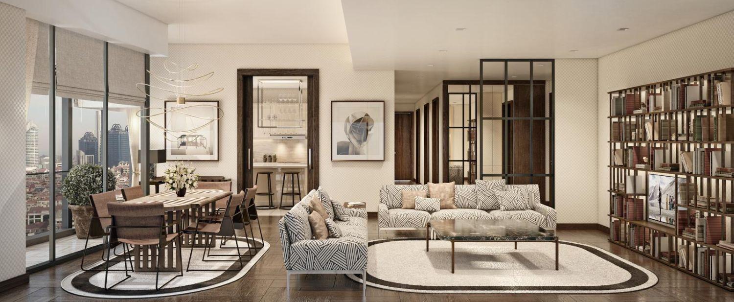 Bomonti Residences by Rotana: Luxury 1+1 Apartment - Suitable for Citizenship