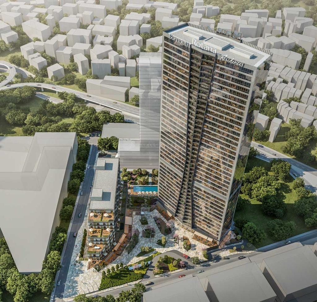 Bomonti Residences by Rotana: Luxury 1+1 Apartment - Suitable for Citizenship