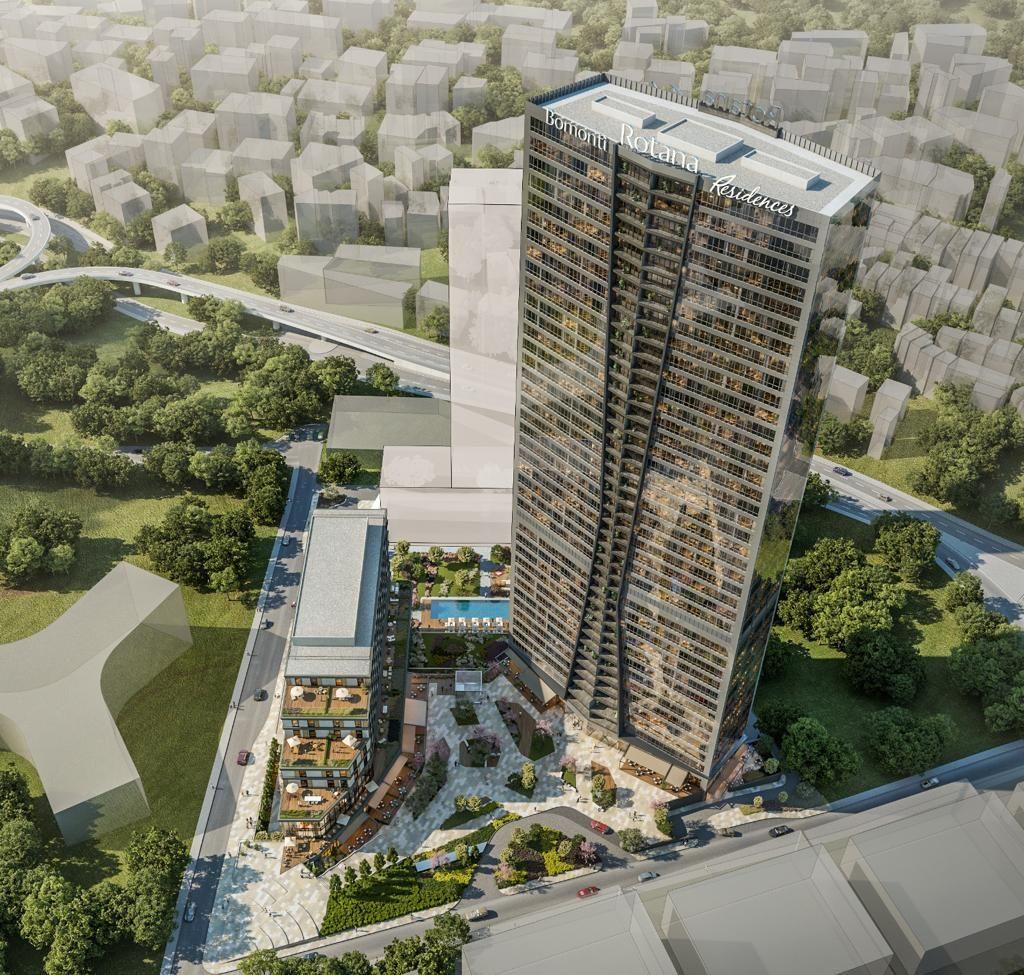 Bomonti Residences by Rotana: Luxury 1+1 Apartment - Suitable for Citizenship