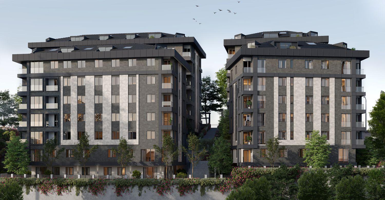 Bosphorus Beşiktaş: Luxury Ready-to-Move-in 3+1 Apartment - Suitable for Citizenship