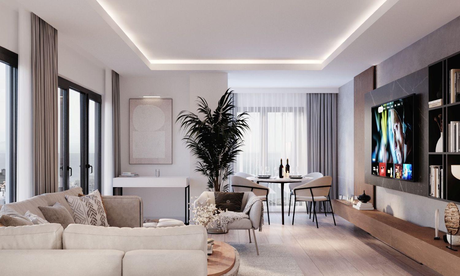 Bosphorus Beşiktaş: Luxury Ready-to-Move-in 3+1 Apartment - Suitable for Citizenship