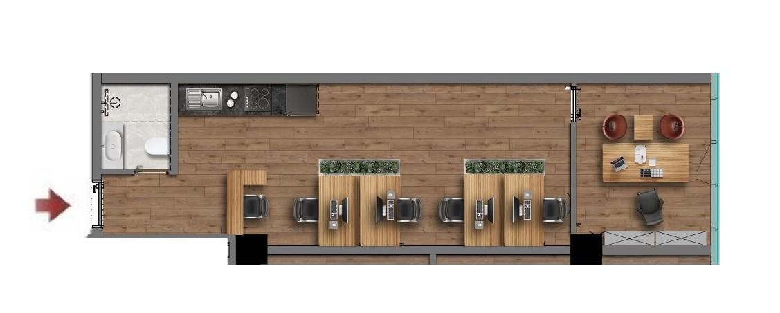 Luxury 2-Unit Office at Beylikduzu Boulevard Istanbul - Suitable for Citizenship