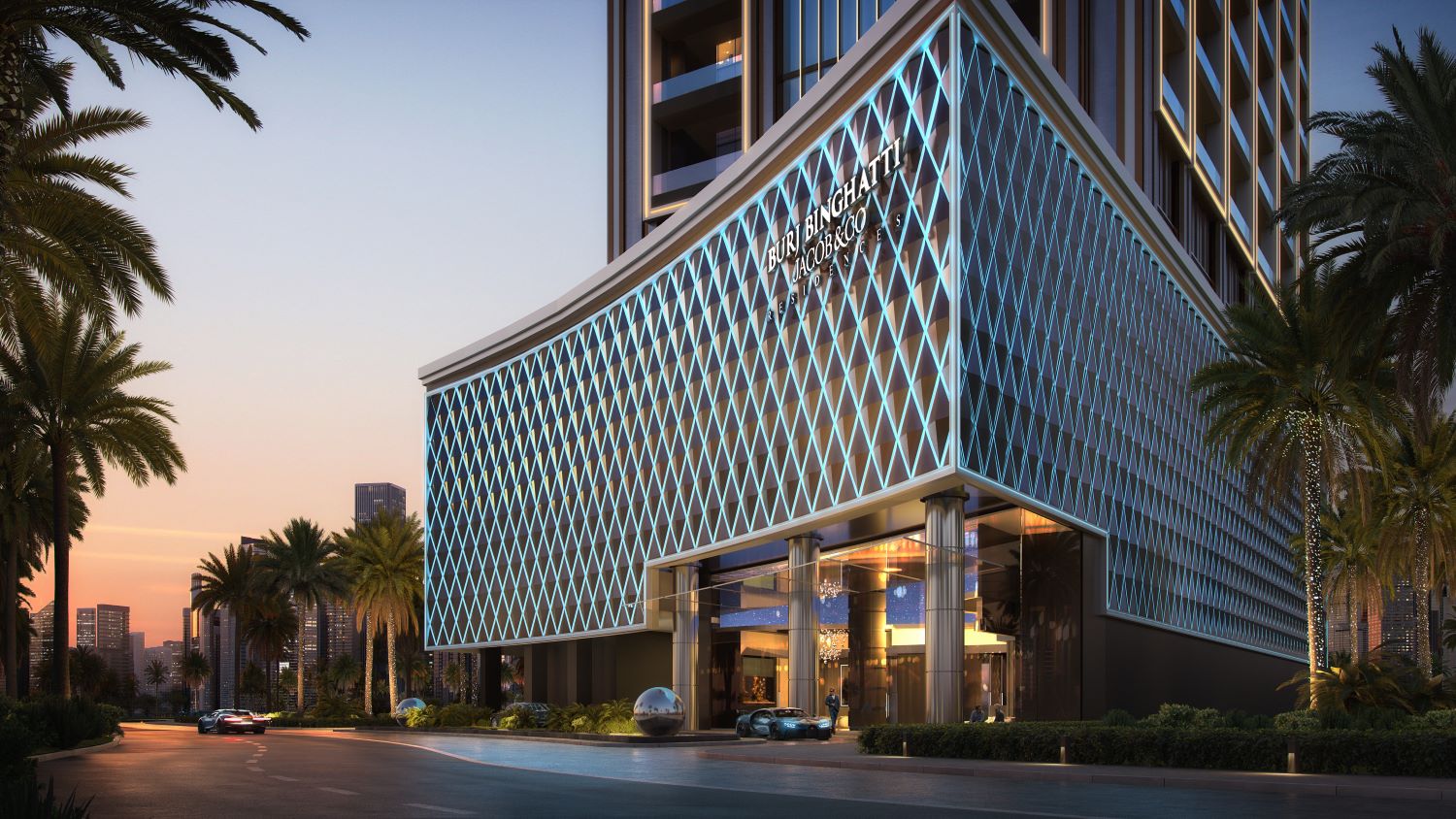 Burj Binghatti Jacob & Co - 2 Bedroom Emerald Villa + Pool