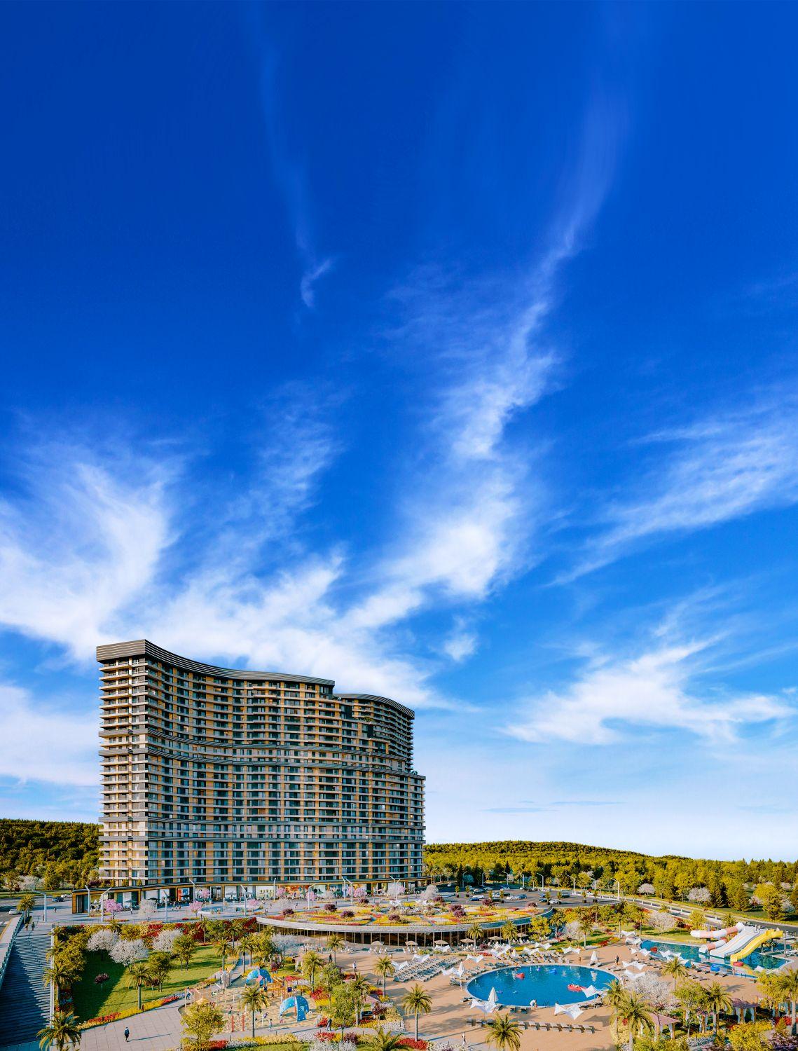 شقة فاخرة من 5 غرف نوم للبيع في بيوك تشكمجة — مناسبة للحصول على الجنسية