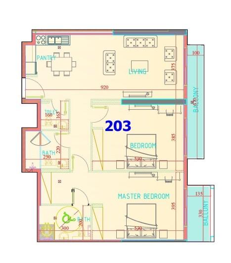 Carmel Residence - 2 Bedroom Apartment - Boutique Apartments for Sale in JVC Dubai