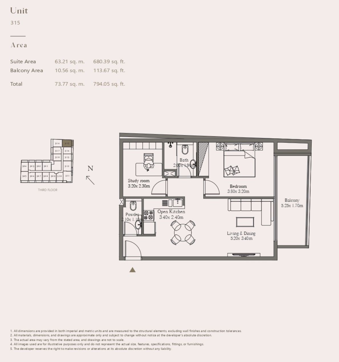 CASA VISTA RESIDENCE - 1 Odalı + Stüdyo Daire