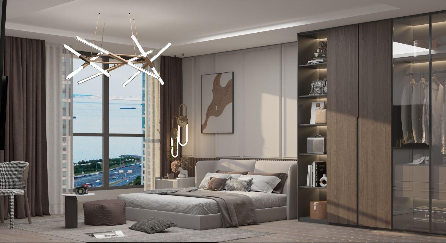 CE LA VI Crowne: Luxury 3.5+1 Apartment in Zeytinburnu - Suitable for Citizenship