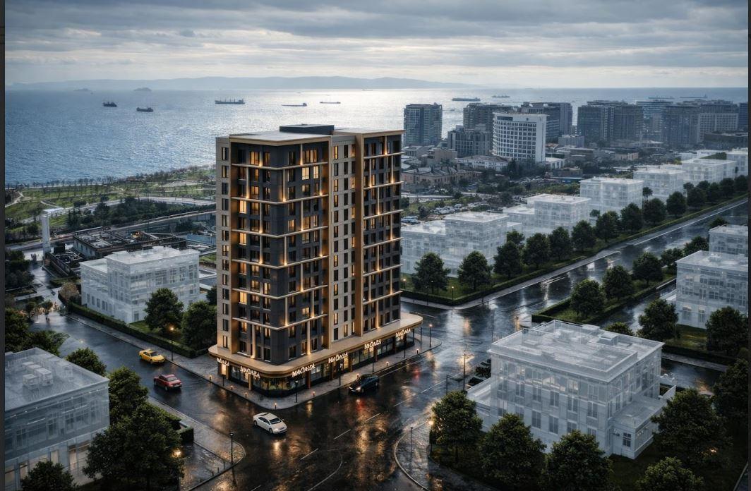 CE LA VI Crowne: Luxury 3.5+1 Apartment in Zeytinburnu - Suitable for Citizenship