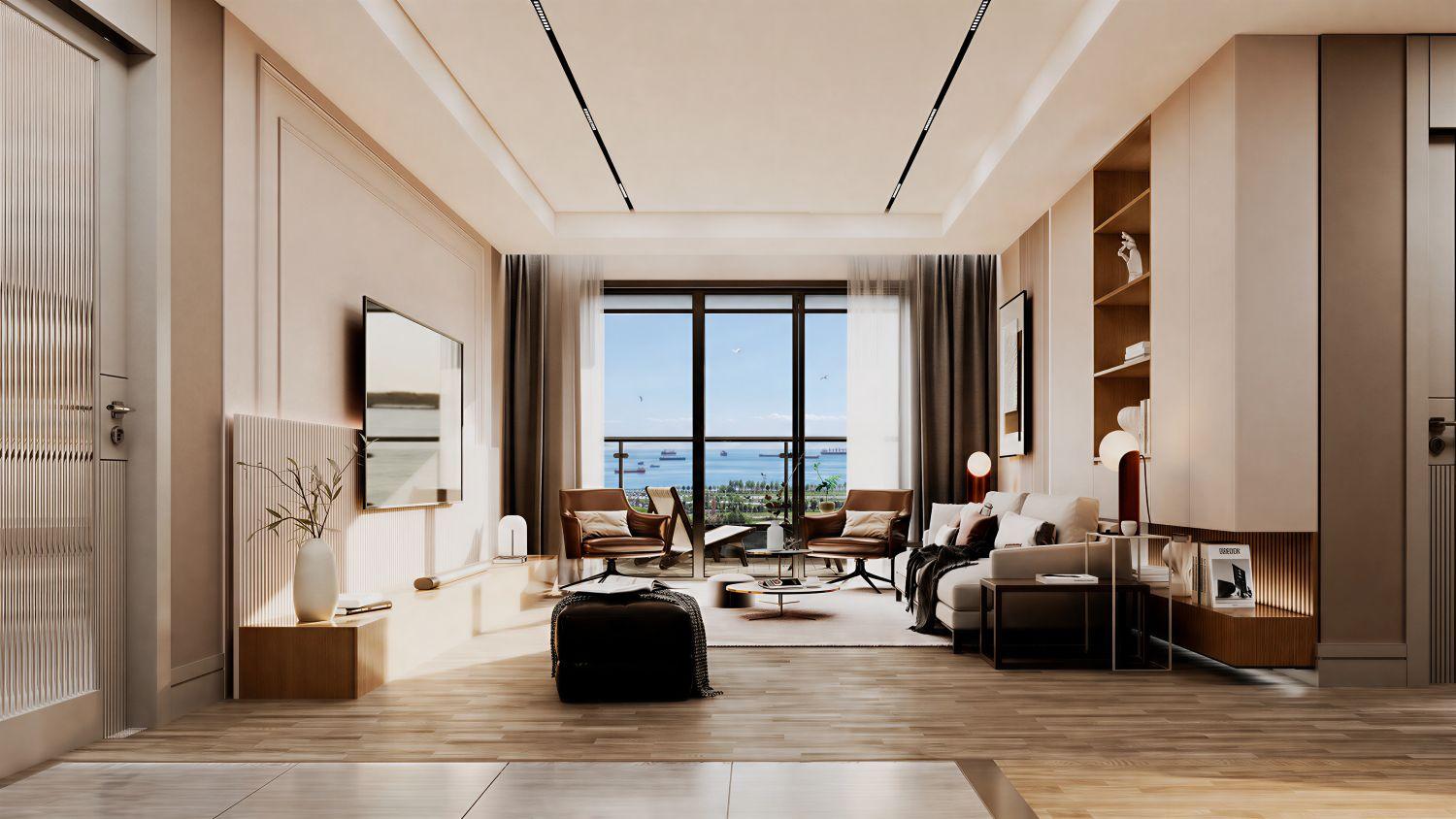 CE LA VI Del Mare: Luxury 3+1 Apartment in Zeytinburnu - Suitable for Citizenship