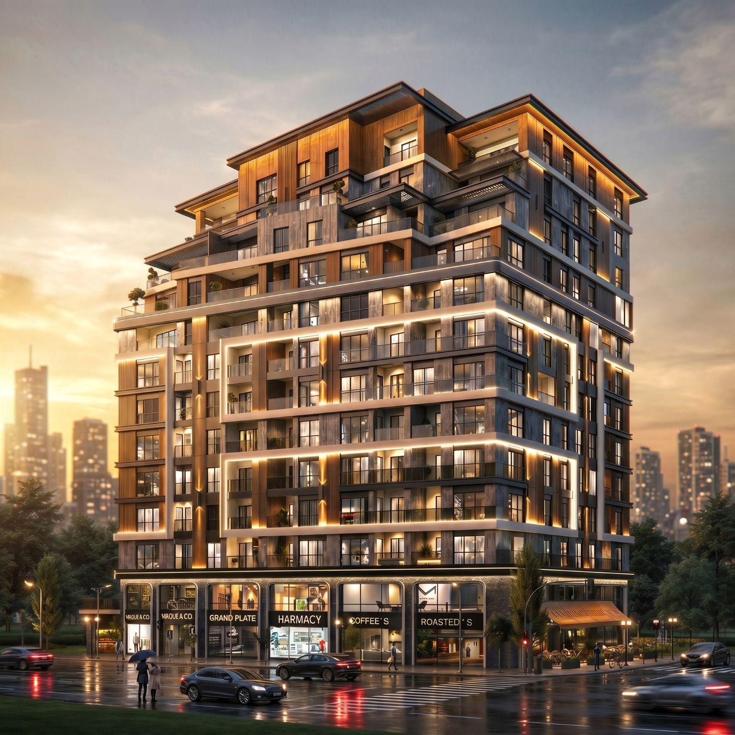 CE LA VI Del Mare: Luxury 3+1 Apartment in Zeytinburnu - Suitable for Citizenship