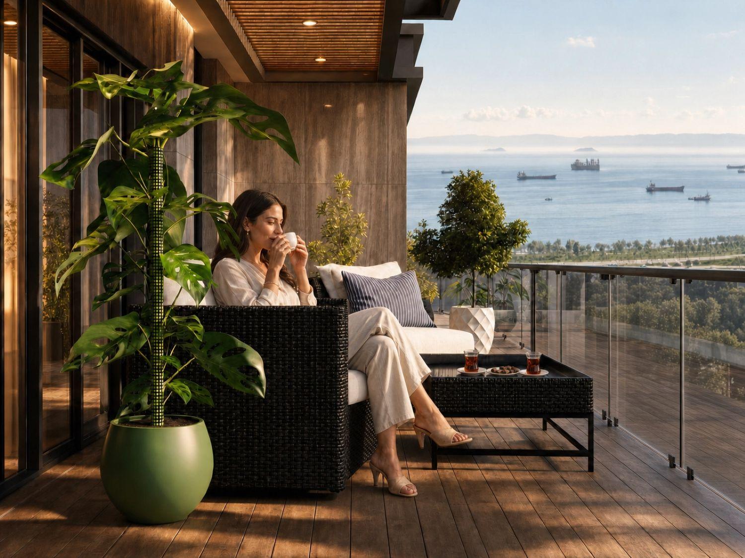 CE LA VI Del Mare: Luxury 3+1 Apartment in Zeytinburnu - Suitable for Citizenship