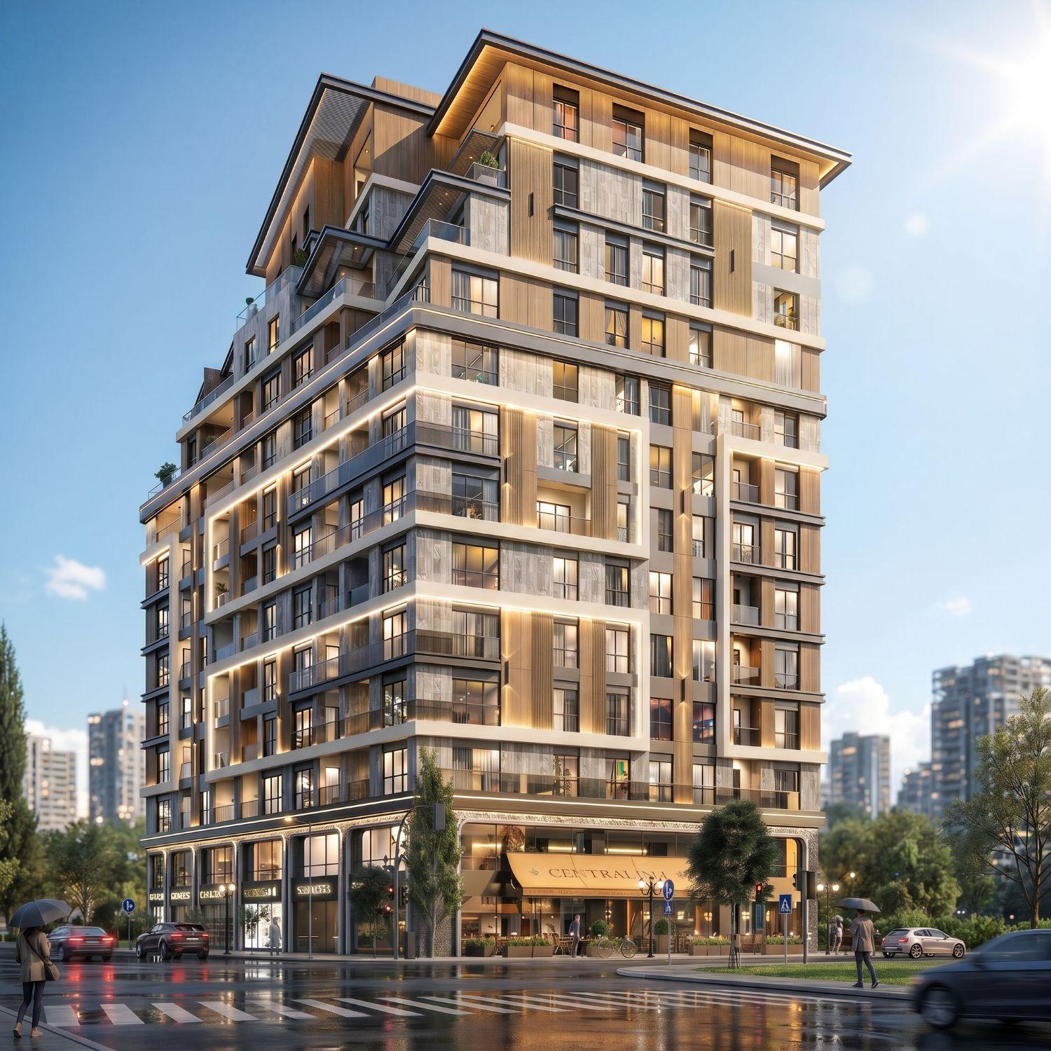 CE LA VI Del Mare: Luxury 3+1 Apartment in Zeytinburnu - Suitable for Citizenship