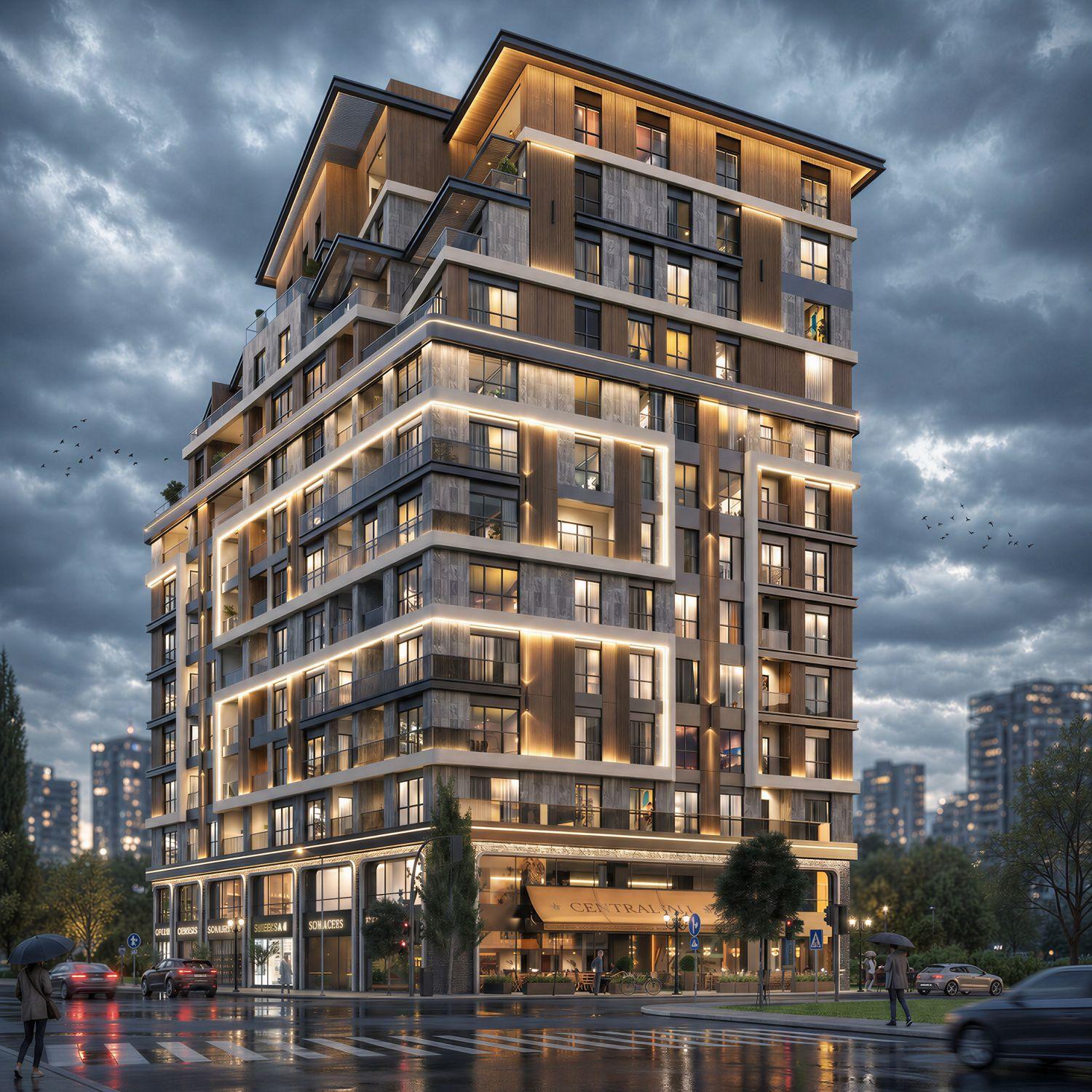 CE LA VI Del Mare: Luxury 3+1 Apartment in Zeytinburnu - Suitable for Citizenship
