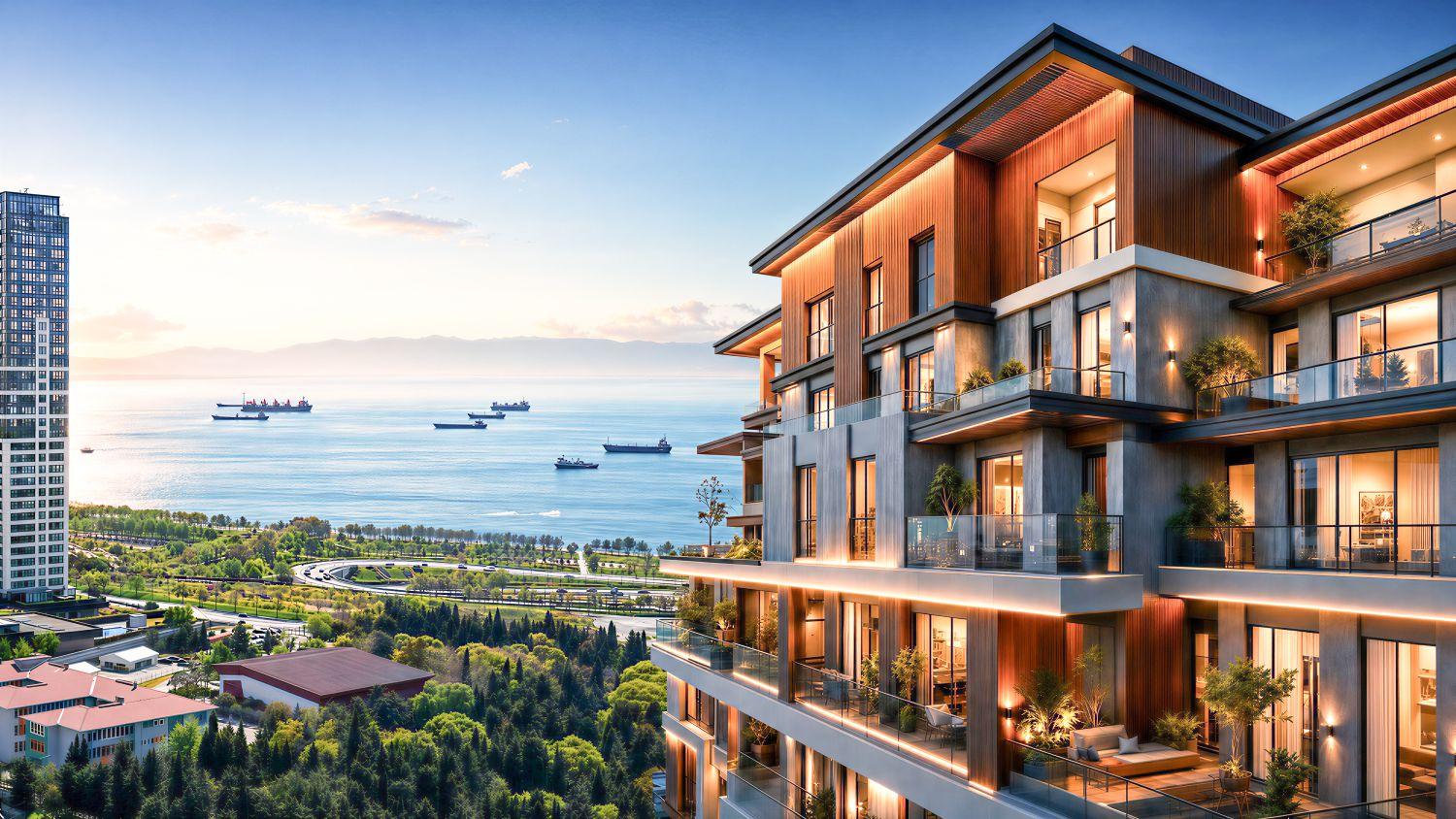 CE LA VI Del Mare: Luxury 3+1 Apartment in Zeytinburnu - Suitable for Citizenship