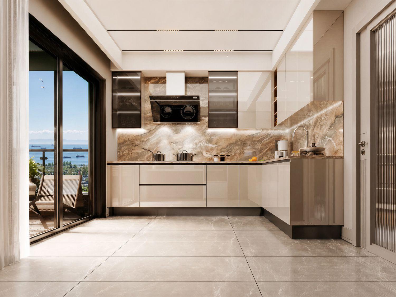 CE LA VI Del Mare: Luxury 3+1 Apartment in Zeytinburnu - Suitable for Citizenship