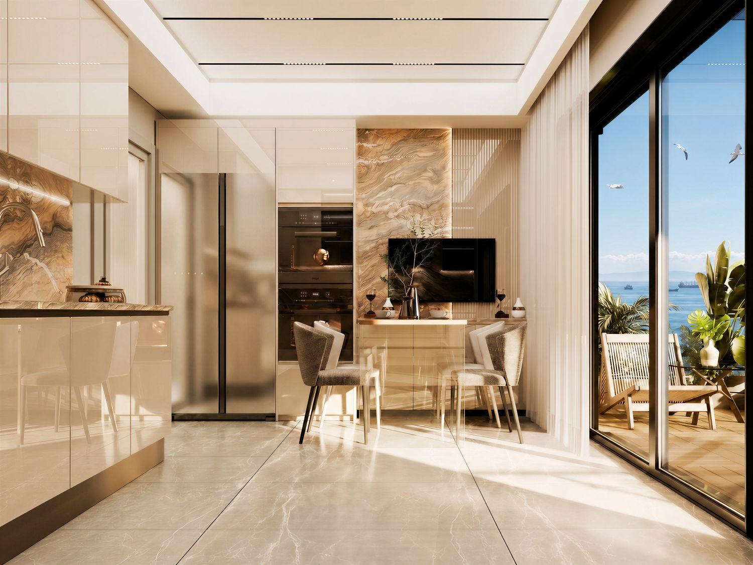 CE LA VI Del Mare: Luxury 3+1 Apartment in Zeytinburnu - Suitable for Citizenship