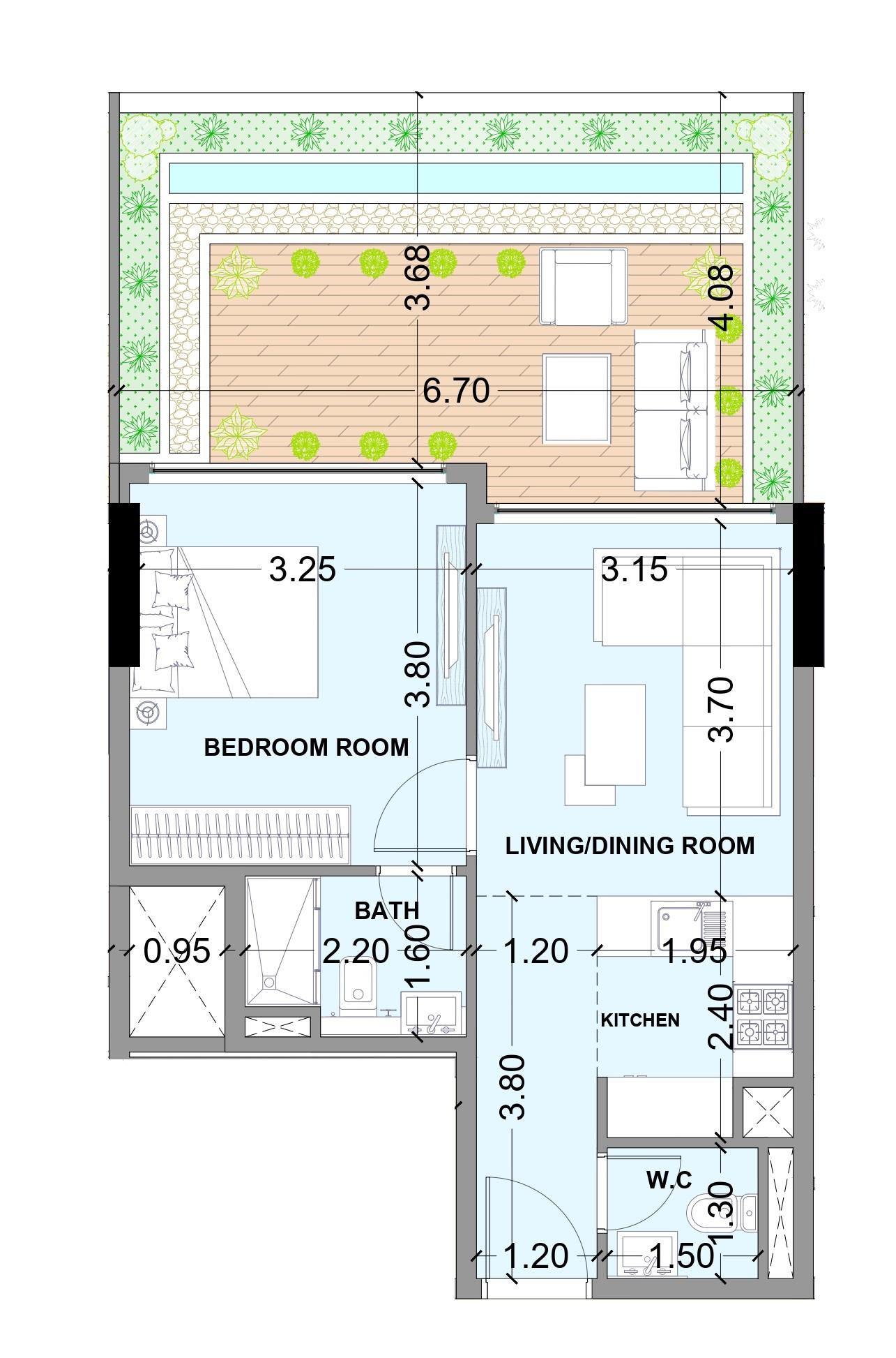 Celesto 3 by Tarrad - 1 Bedroom Apartment - One Of The Cheapest Off Plan in Dubai