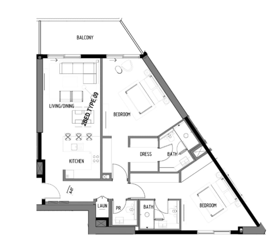 Chelsea Residences 2 by Damac - 2 Odalı Daire