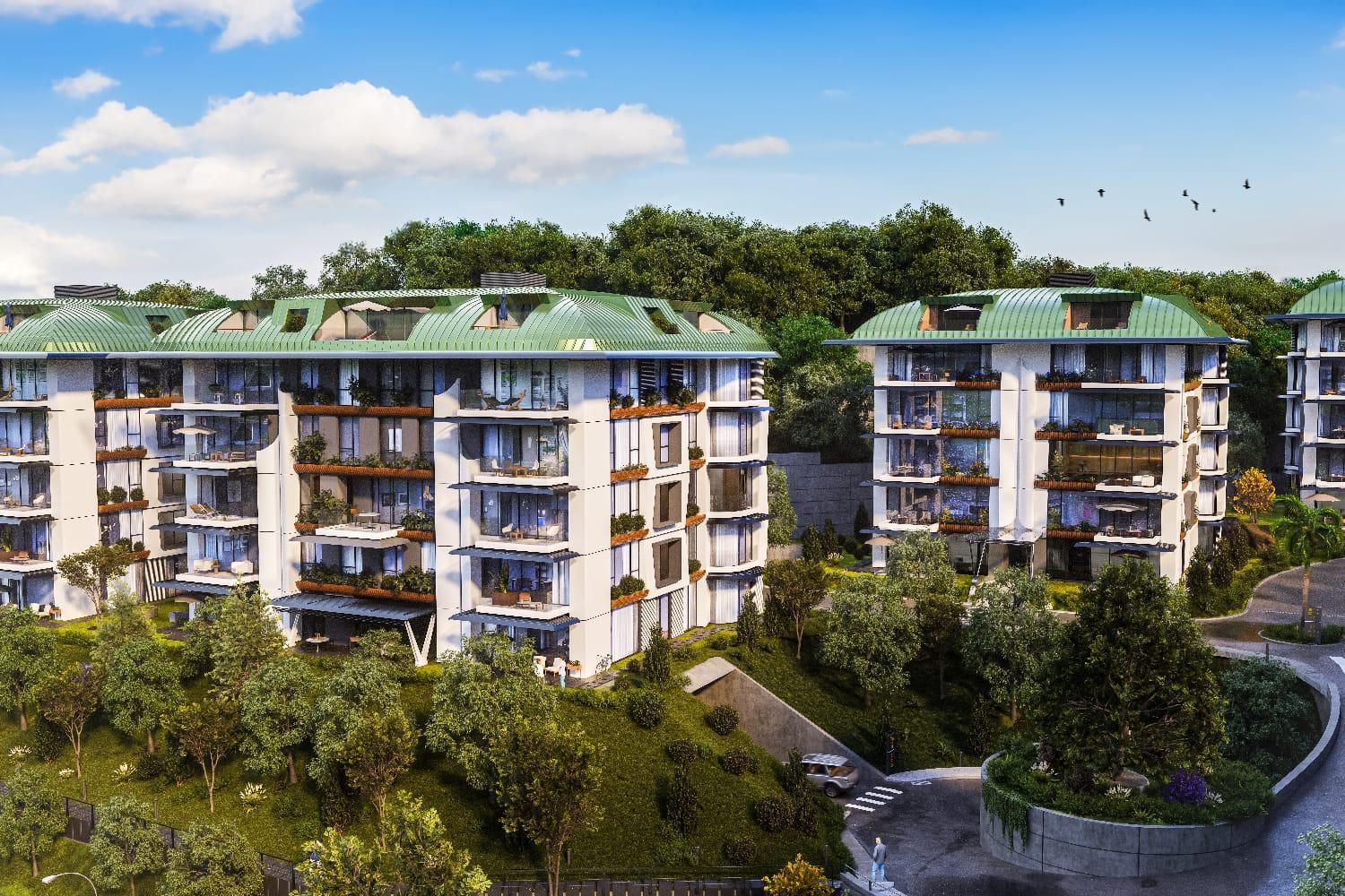 Çınar 107 Project Bosphorus View 3+1 Luxury Simplex Apartment - Suitable for Citizenship