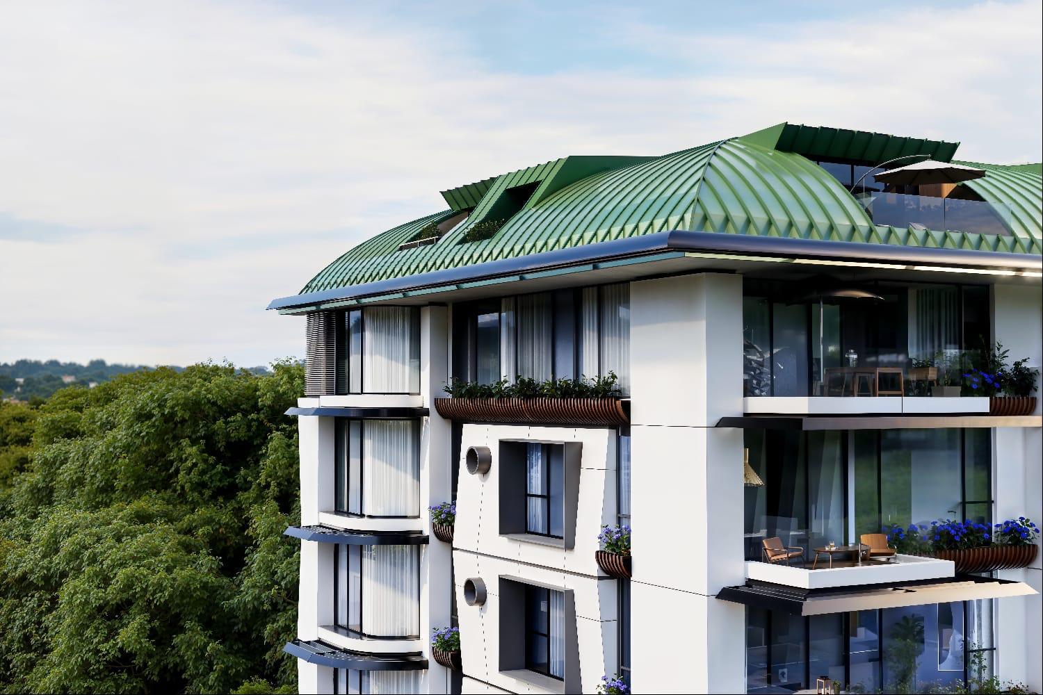 Çınar 107 Project Bosphorus View 3+1 Luxury Simplex Apartment - Suitable for Citizenship