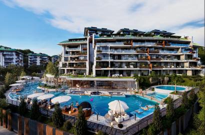 Çınar 107 Project Bosphorus View 3+1 Luxury Simplex Apartment - Suitable for Citizenship
