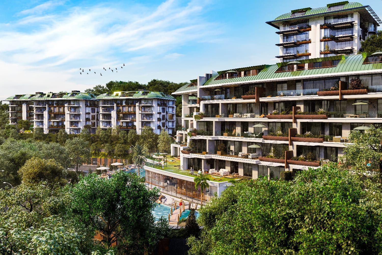 Çınar 107 Project Bosphorus View 3+1 Luxury Simplex Apartment - Suitable for Citizenship