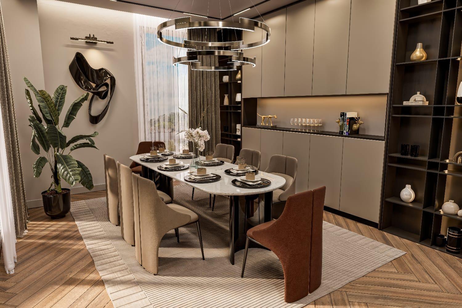 Çınar 107 Project Bosphorus View 3+1 Luxury Simplex Apartment - Suitable for Citizenship