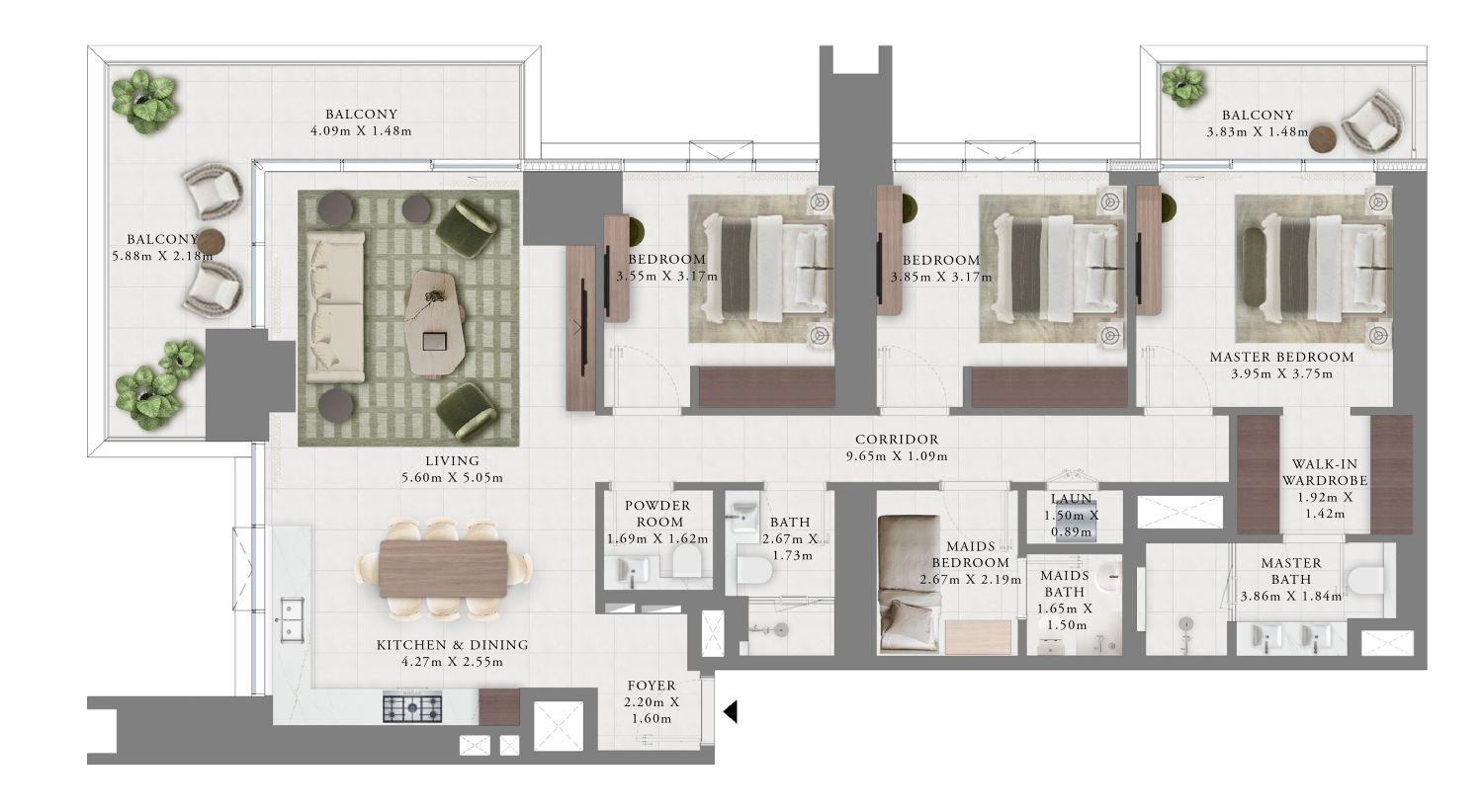 Creek Bay at Dubai Creek Harbour - 3 Bedroom Apartment - Investment Opportunity with Emaar Assurance