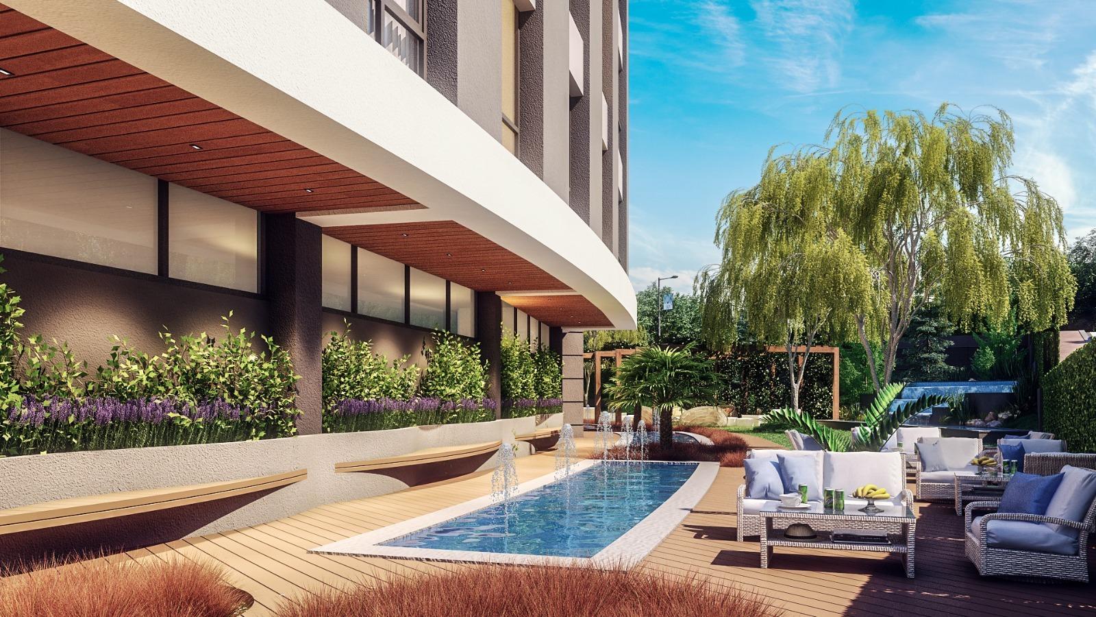 شقة حديثة بثلاث غرف نوم للبيع في أومرانية – مناسبة للجنسية