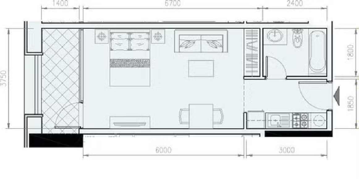 Modern Studio - Ready to Move