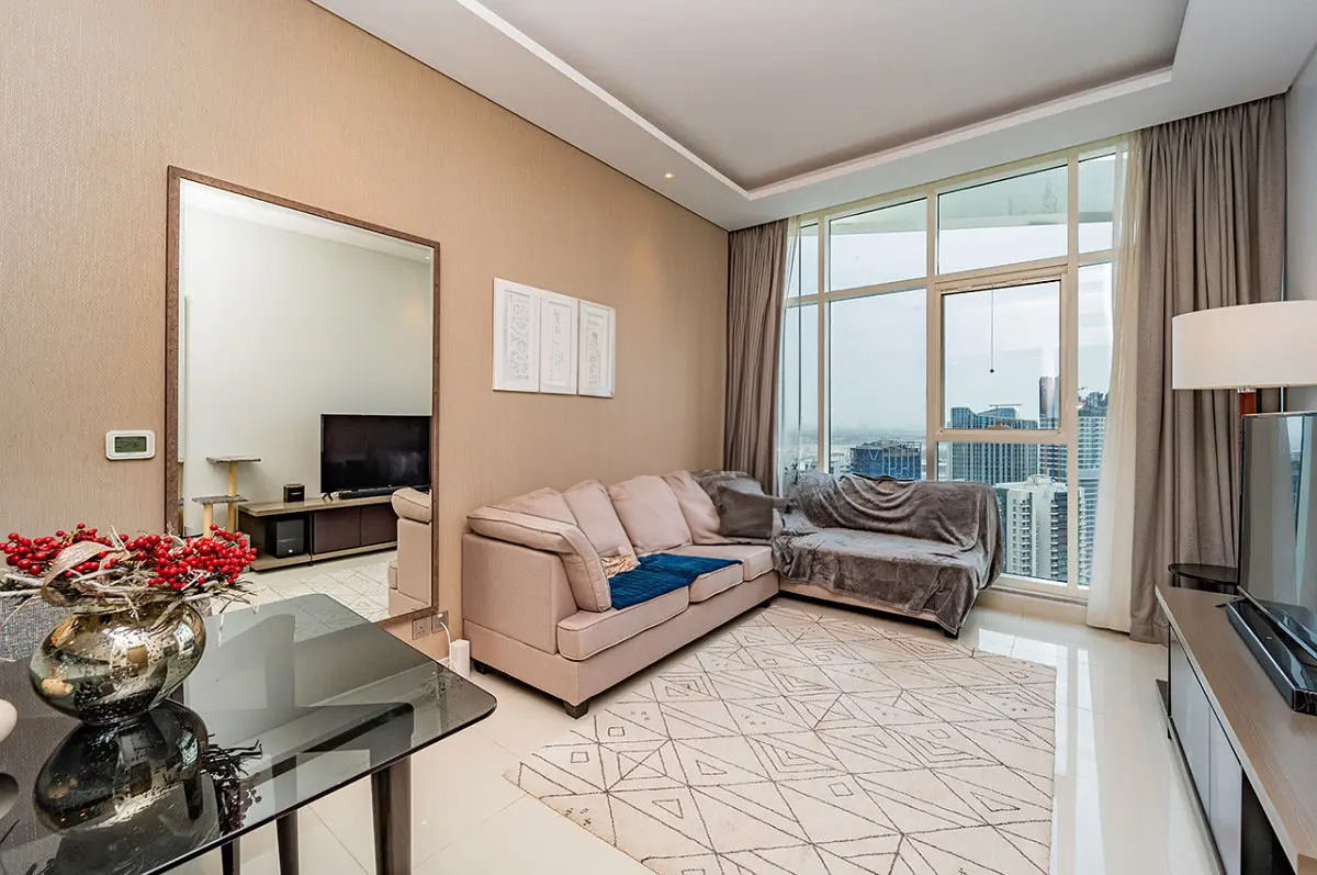 Damac Maison Prive Tower B-1 Bedroom Apartment-Vacant | High Floor | Ideal Location