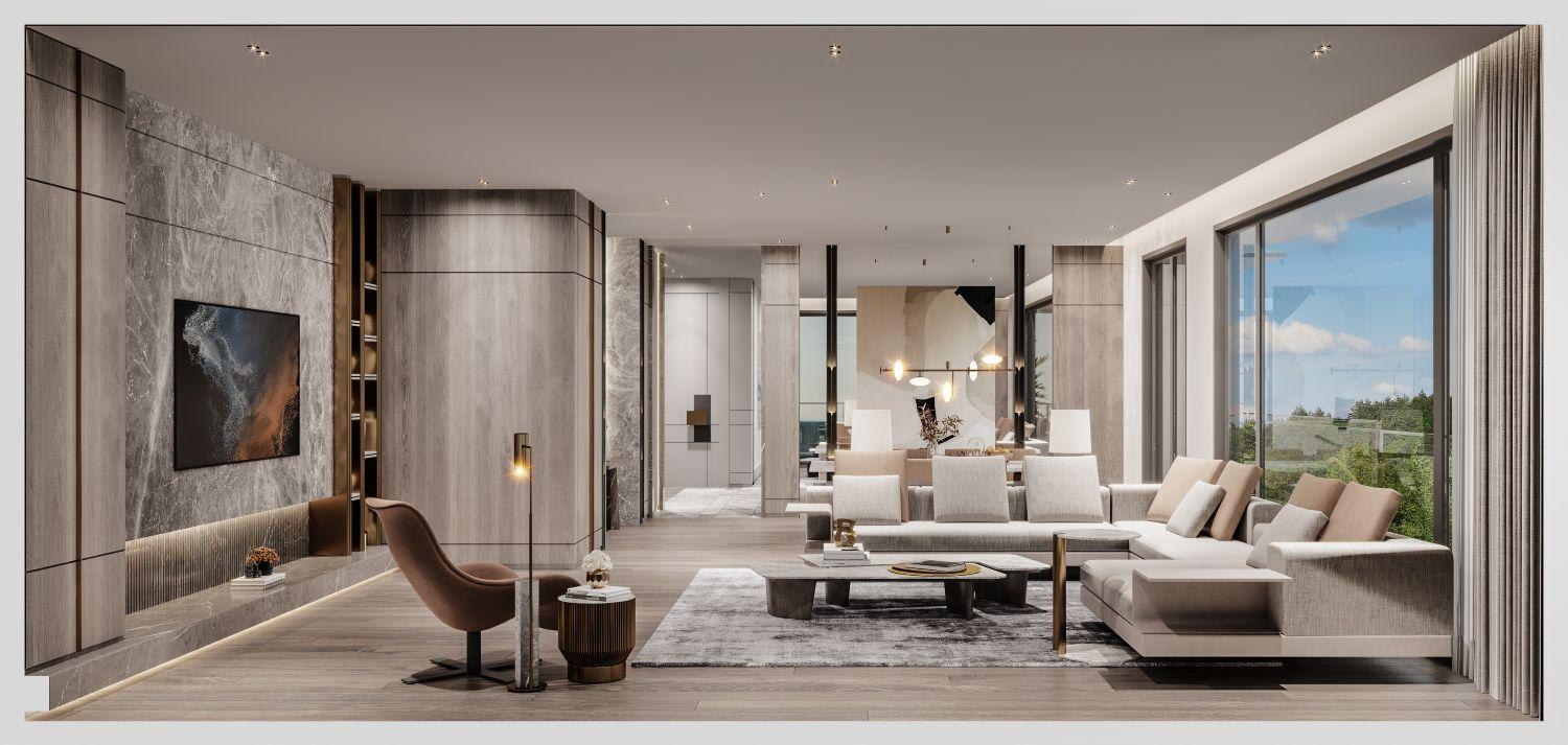 1+1 Apartment Near Metro in DAP Yeni Levent Project - Suitable for Citizenship