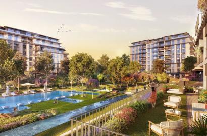 4+1 Apartment Near Metro in DAP Yeni Levent Project - Suitable for Citizenship