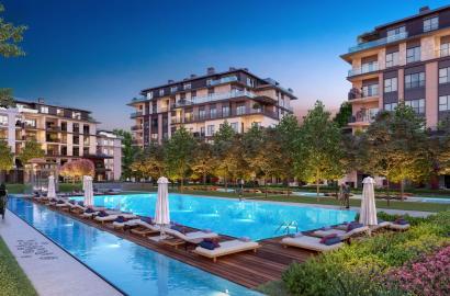 2+1 Apartment Near Metro in DAP Yeni Levent Project - Suitable for Citizenship