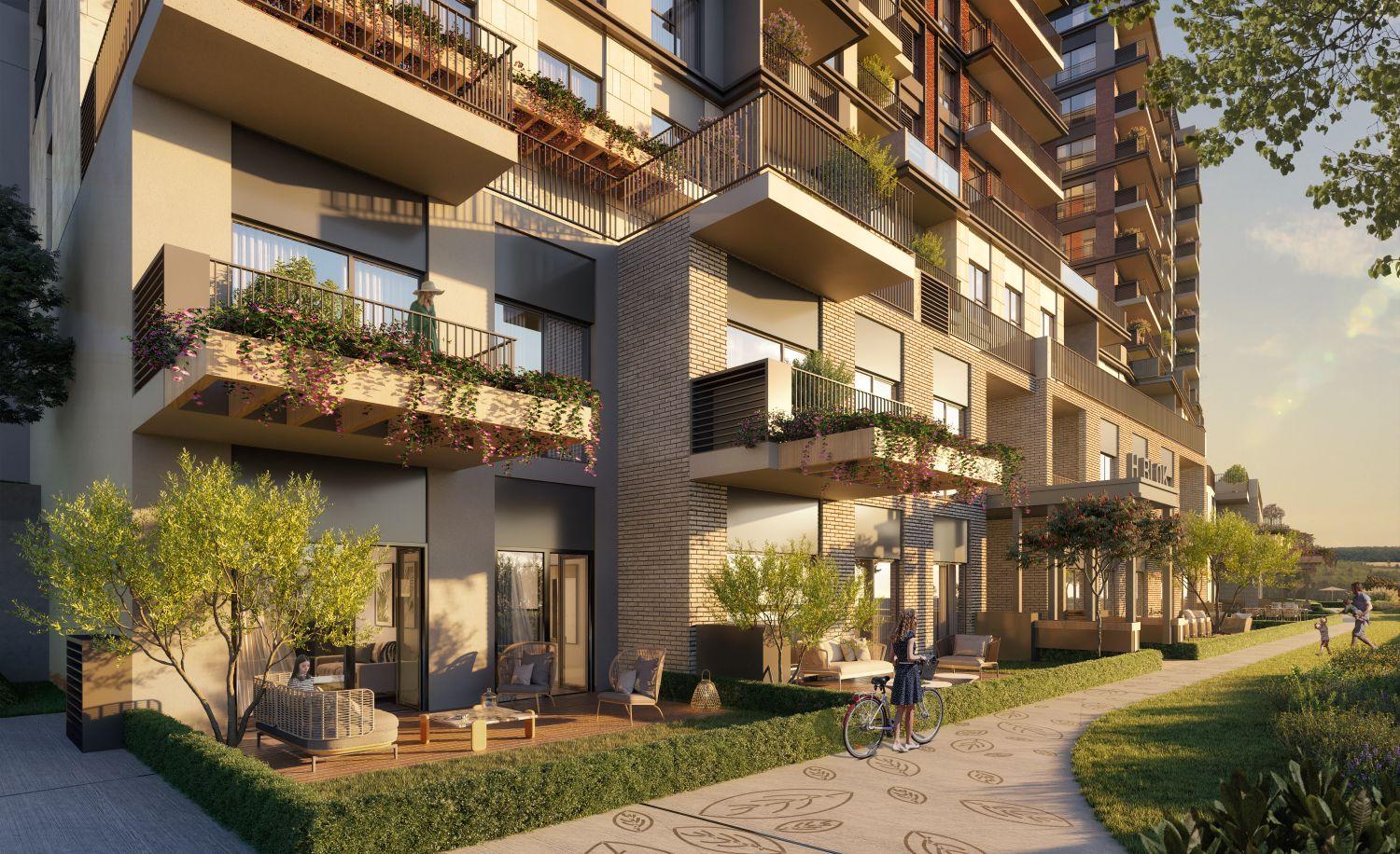 1+1 Apartment Near Metro in DAP Yeni Levent Project - Suitable for Citizenship