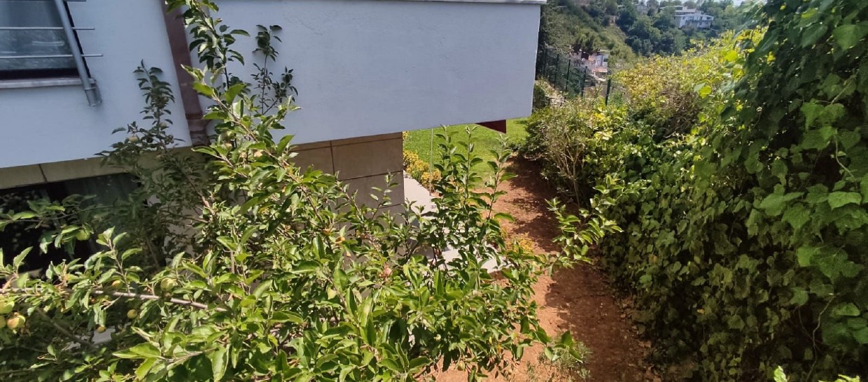 Luxury 3+1 Garden Duplex with Sea View for Rent in Sarıyer