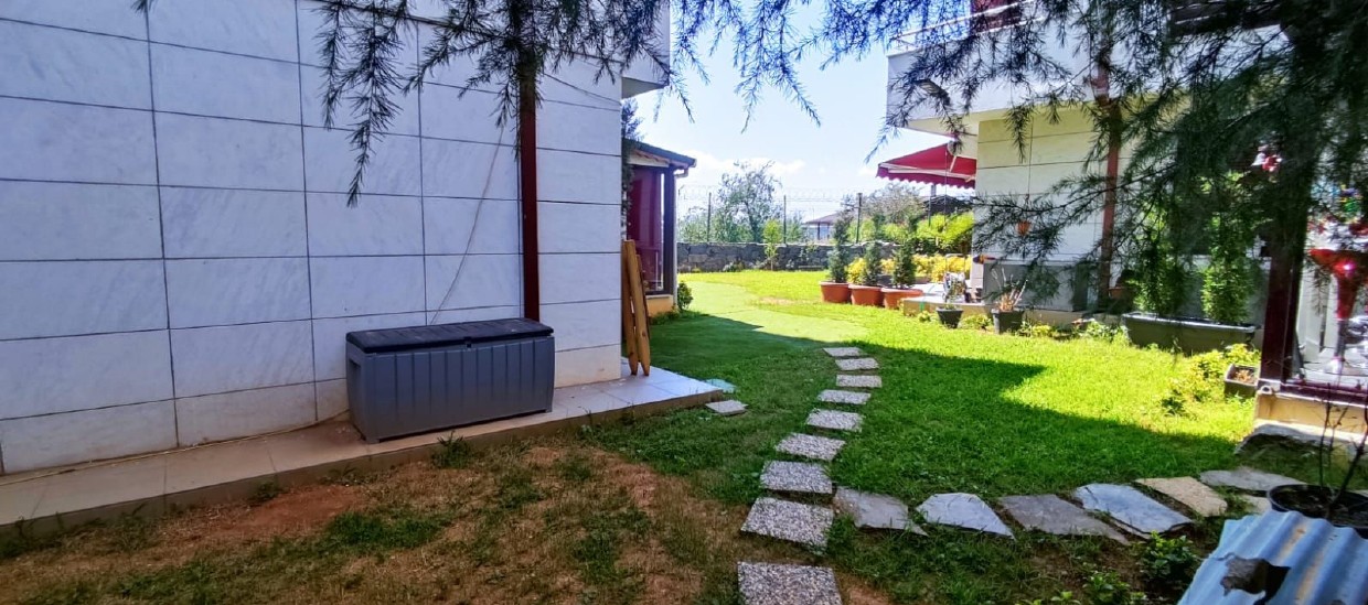 Luxury 3+1 Garden Duplex with Sea View for Rent in Sarıyer