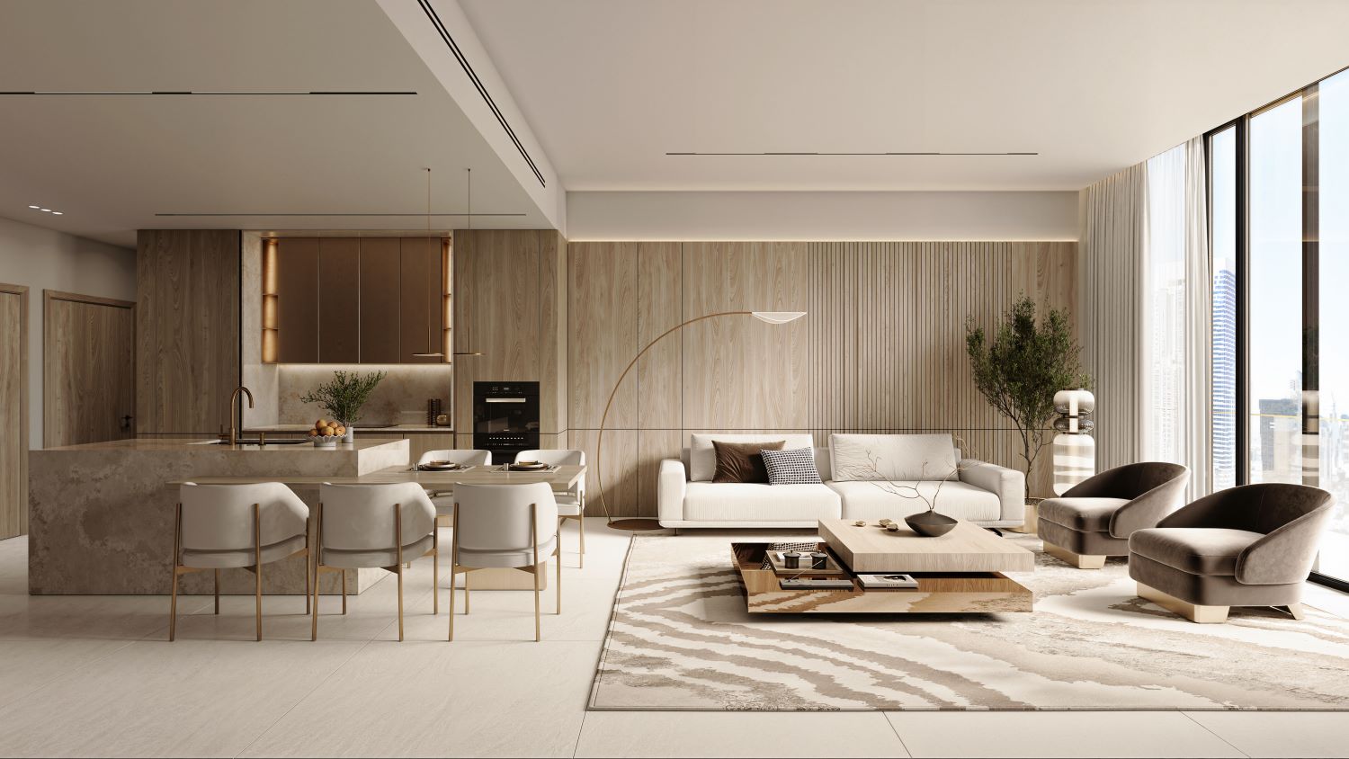 DWTN Residences - 3 Bedroom Duplex Apartment