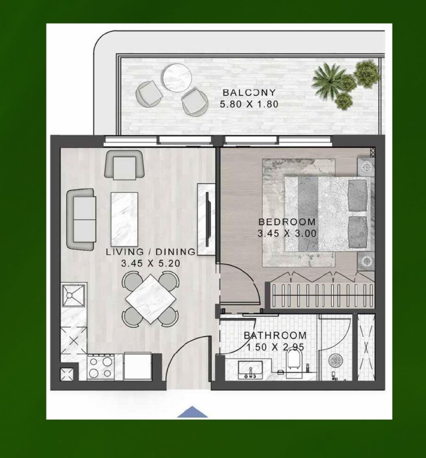 ELO 3 - 1 Bedroom Apartment