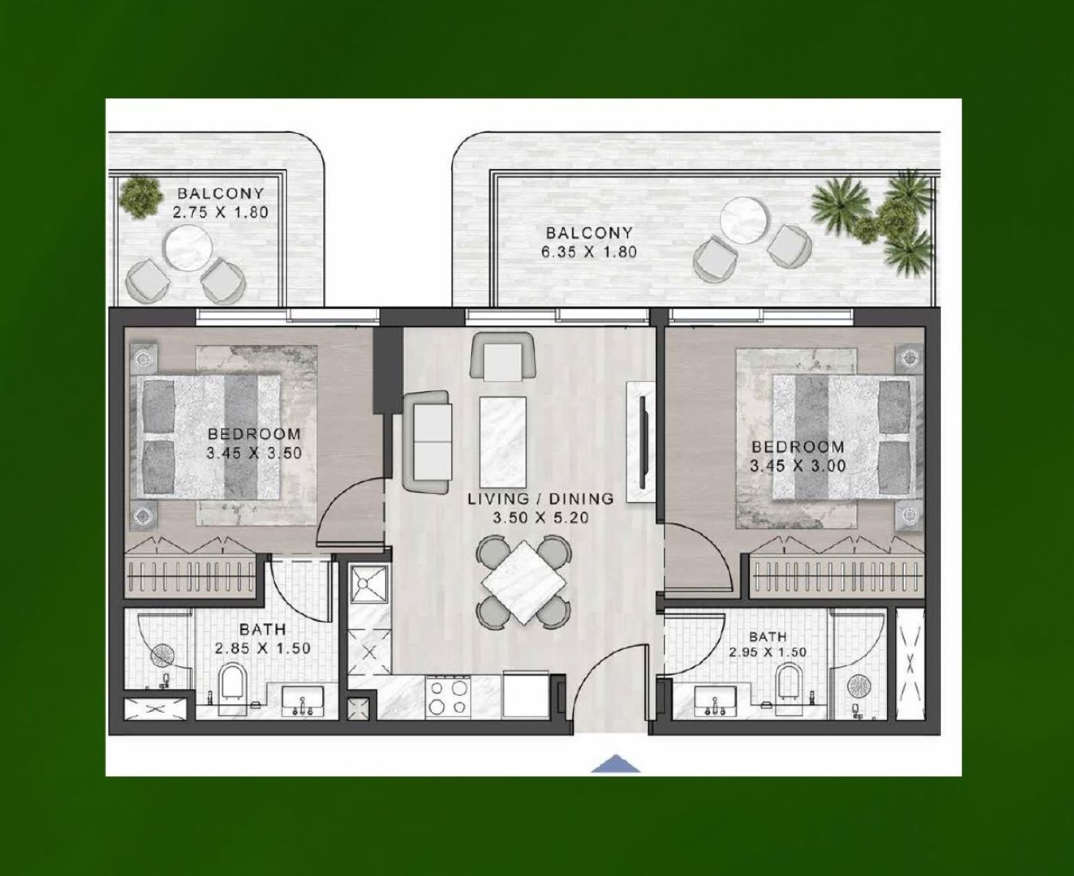 ELO 3 - 2 Bedroom Apartment