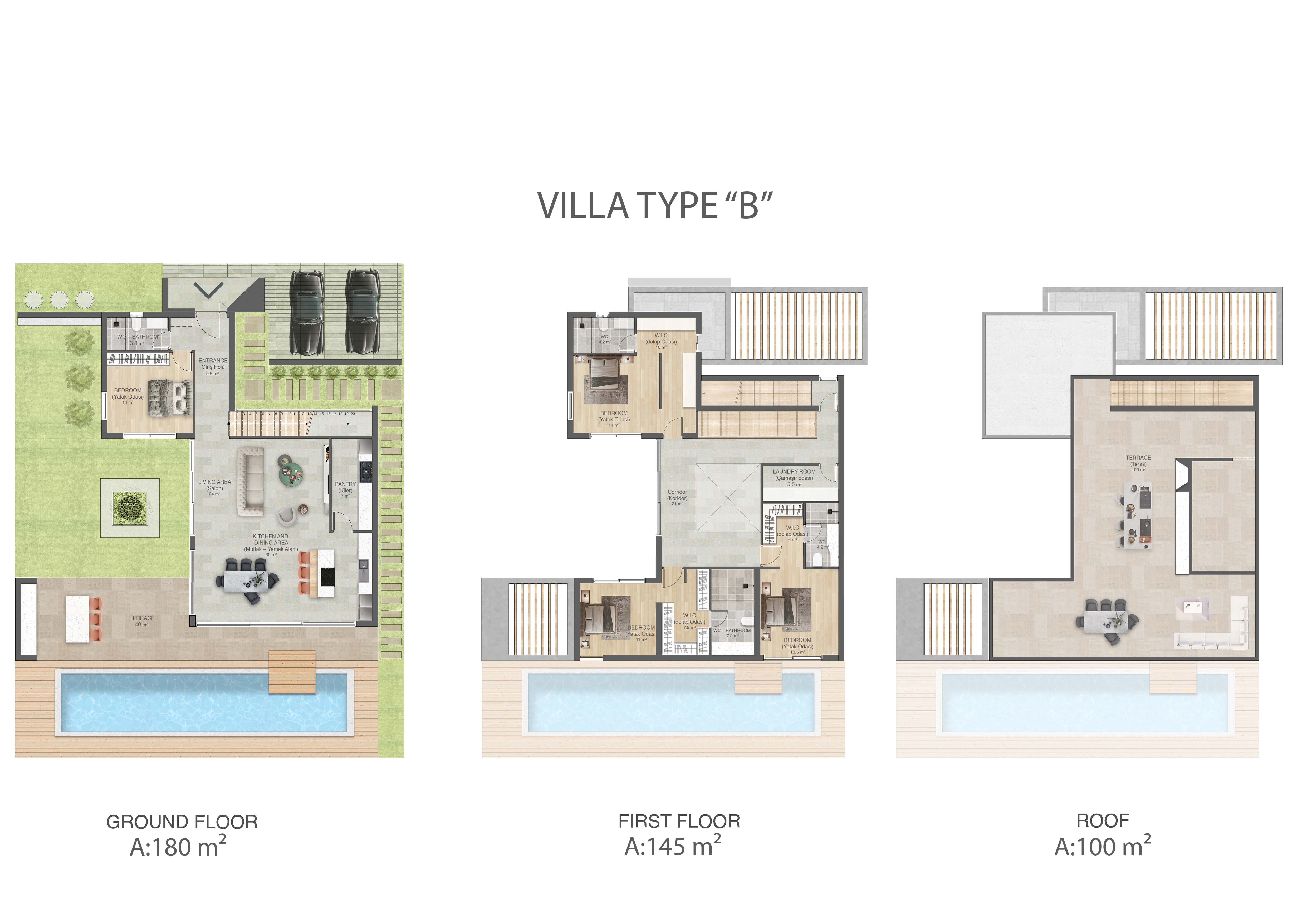 4+1 Villa Type B | Equa Project
