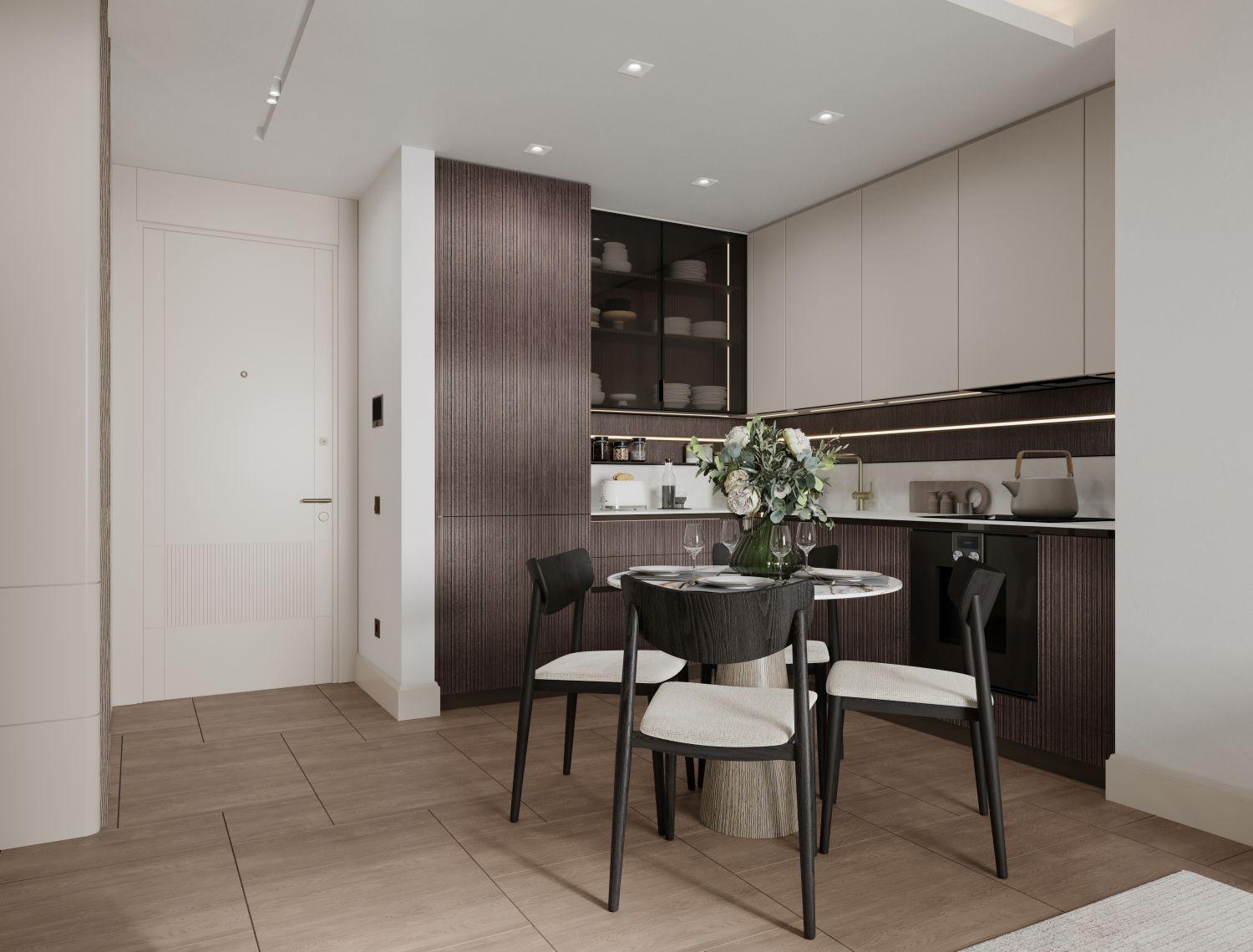 آپارتمان لوکس یک‌خوابه در اتیلر با کانسپت معماری افقی -  مناسب برای دریافت تابعیت