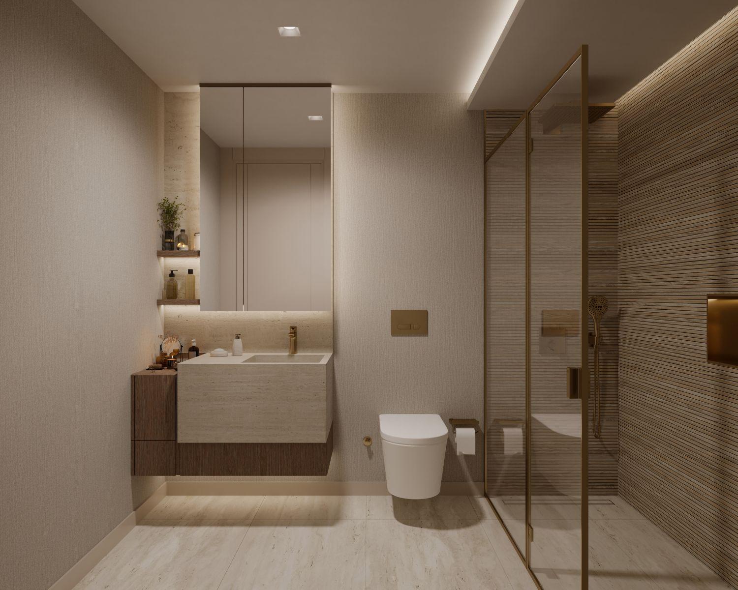 آپارتمان لوکس یک‌خوابه در اتیلر با کانسپت معماری افقی -  مناسب برای دریافت تابعیت