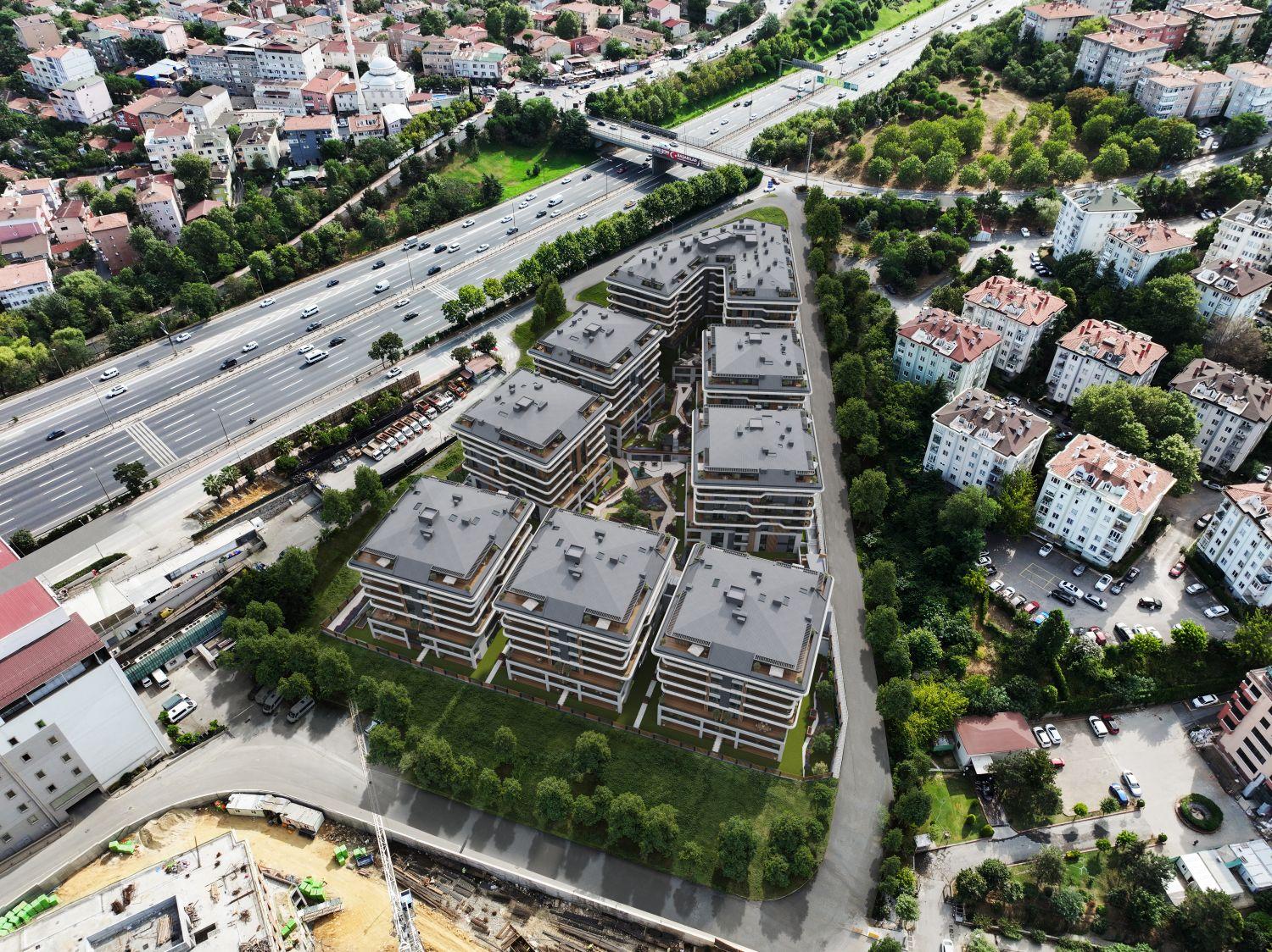 آپارتمان لوکس یک‌خوابه در اتیلر با کانسپت معماری افقی -  مناسب برای دریافت تابعیت