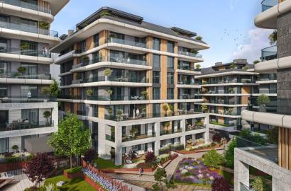 آپارتمان لوکس دوخوابه در اتیلر با کانسپت معماری افقی - مناسب برای دریافت تابعیت