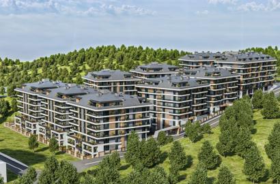 آپارتمان لوکس یک‌خوابه در اتیلر با کانسپت معماری افقی -  مناسب برای دریافت تابعیت