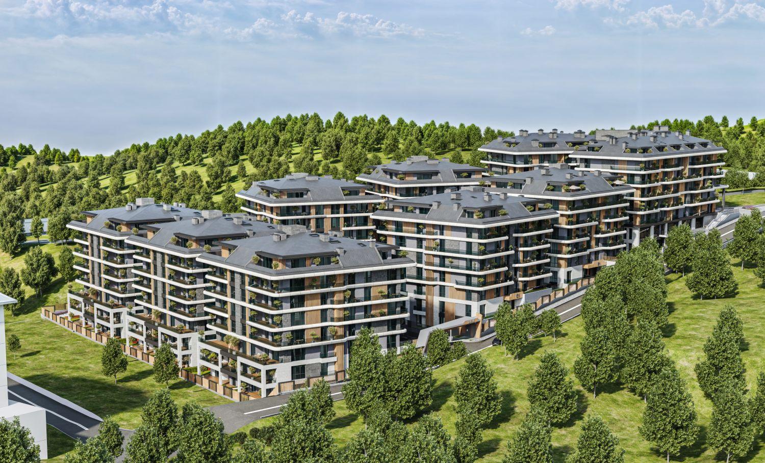 آپارتمان لوکس یک‌خوابه در اتیلر با کانسپت معماری افقی -  مناسب برای دریافت تابعیت